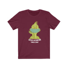 Load image into Gallery viewer, Grinch social distance  Short Sleeve Tee

