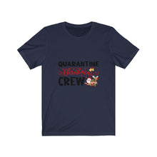 Load image into Gallery viewer, Quarantine Christmas Crew  (Black) Short Sleeve Tee
