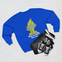 Load image into Gallery viewer, Grinch Social distance   Sweatshirt
